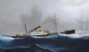 Spanischer Dampfer Puertoriqueno