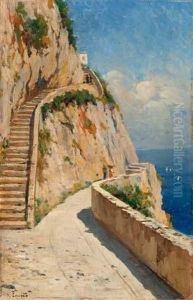 Strada Di Capri by Gaetano Esposito