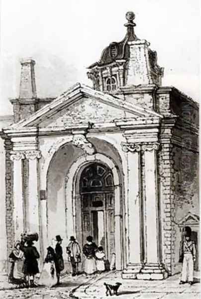 Entrance to Montague House - view 1
