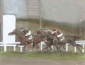 The last fence, The Grand National, 1902
