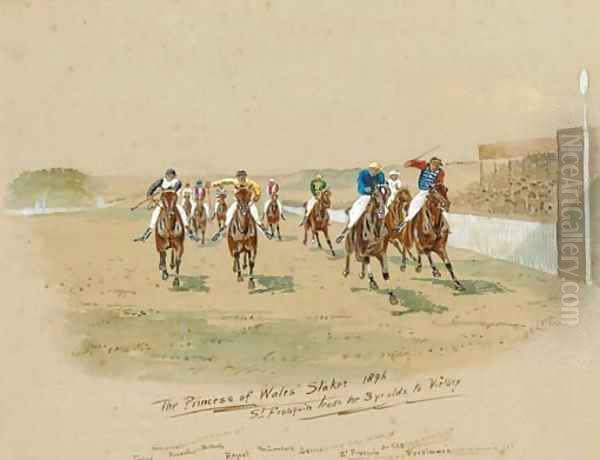 The Princess of Wales Stakes 1896 - view 1