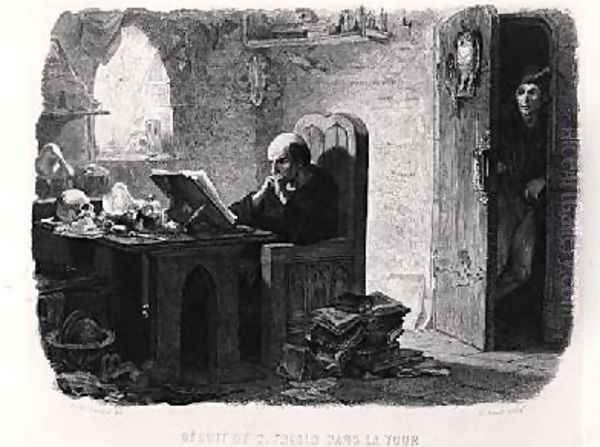 Claude Frollo in the Tiny Room of the Tower - view 1