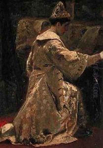 Tsar Alexej Mihailovich 1886 by Alexander Dimitrievitch Litovtchenko