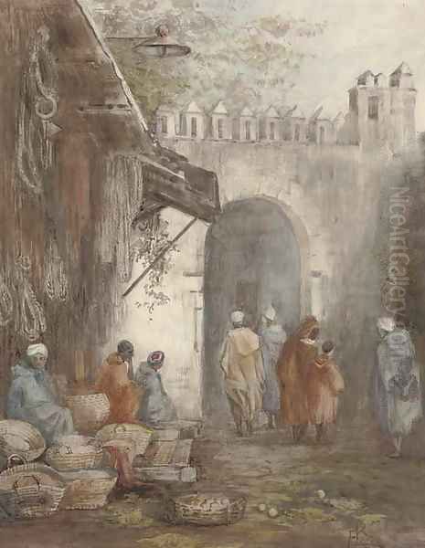 Market place, Tangiers - view 1