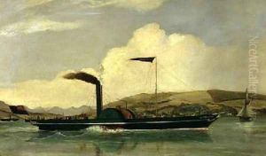 The Paddlesteamer Sovereign 1845