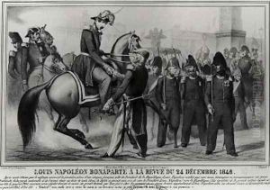 Louis Napoleon Bonaparte III 1808-73 by Leon Henri Antoine Loire