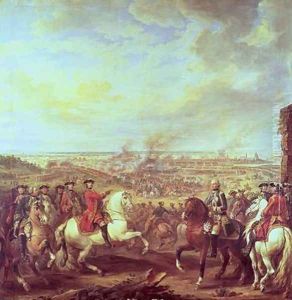 The Battle of Fontenoy by Pierre Lenfant