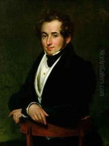 Portrait of Vincenzo Bellini 1801-35 by Pietro Lucchini