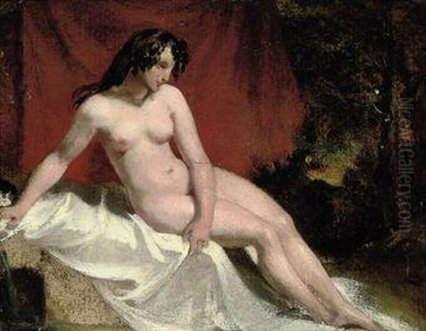 Study Of A Female Nude - view 1