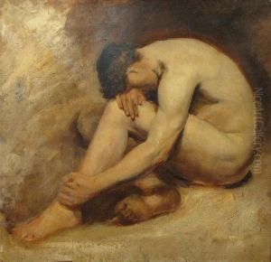 A Study Of A Male Nude by William Etty