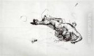 Fallen Warrior by William Etty