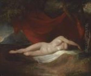 A Reclining Female Nude by William Etty