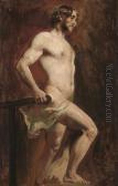 Standing Male Nude - view 1
