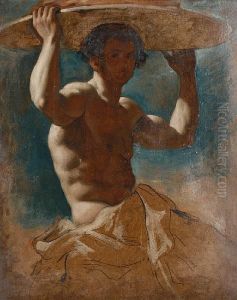 Study Of A Male Nude by William Etty