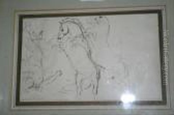 R.a Rearing Horses - view 1