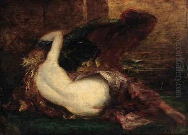 A Reclining Female Nude - view 1