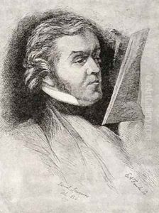 William Makepeace Thackeray by Lawrence, Samuel