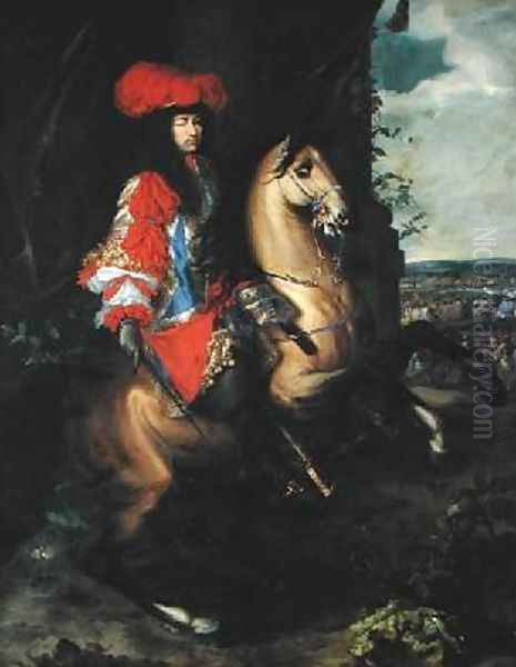 Equestrian Portrait of Louis XIV - view 1