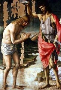 The Baptism of Christ 2 by d'Alessandro da Severino II Lorenzo