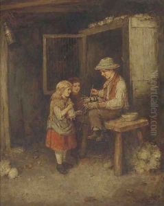 Feeding the chicks by Mark Langlois