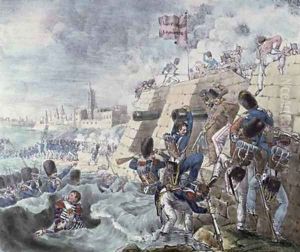 The Capture of the Fort of Trocadero by Charles Lasteyrie du Saillant