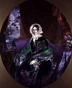 Portrait of a Woman in a Victorian Interior 1850