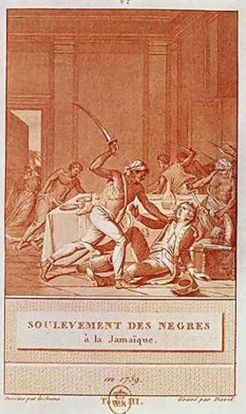 Negro Uprising in Jamaica in 1759 - view 1