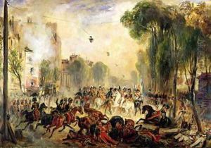 Assassination Attempt on King Louis-Philippe 1773-1850 by Francois Gabriel Guillaume Lepaulle