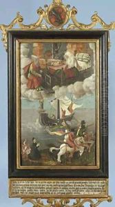 Votive Painting of Stephan I Praun by Paul Lautensack