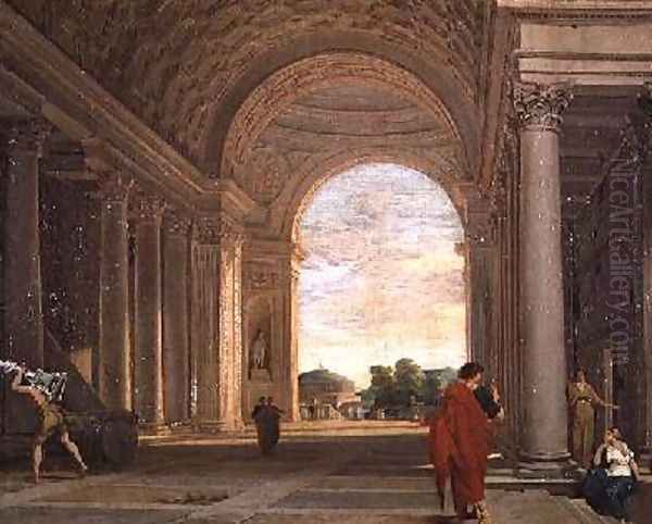 The Interior of a Church in Rome - view 1