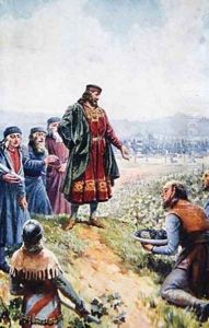 Charles IV inspecting grapes during his encouragement of Wine making in Bohemia Charles IV inspecting grapes during his encouragement of Wine making in Bohemia