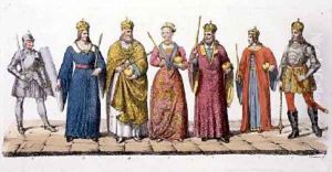 Leaders and Kings of Hungary by Antonio Lanzani