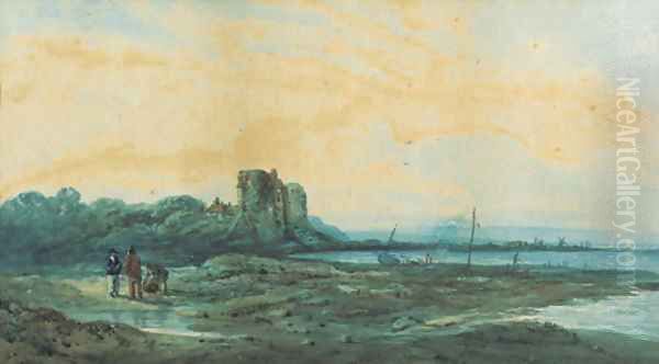 Black Rock Castle, Dublin Bay - view 1