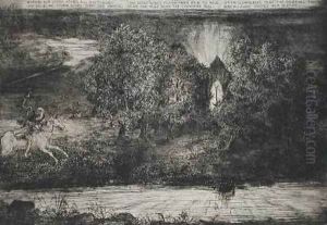 Scene from Tam OShanter by Robert Burns 1759-96 by Richard Cockle Lucas