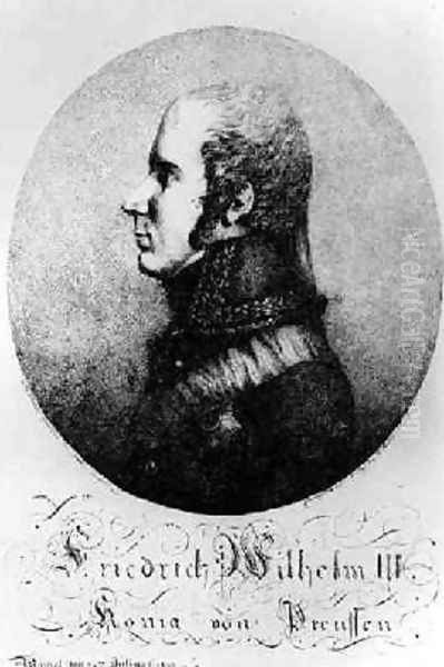 Portrait of Frederick William III 1770-1840 King of Prussia - view 1
