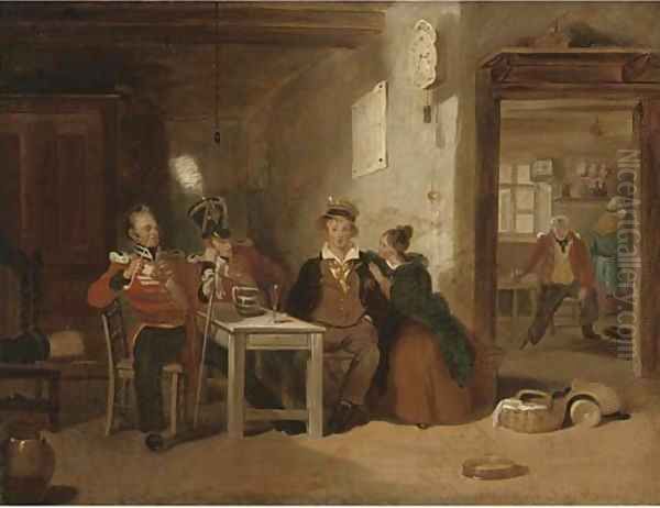 Trepanning a recruit - view 1