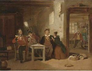 Trepanning a recruit by Henry Liverseege