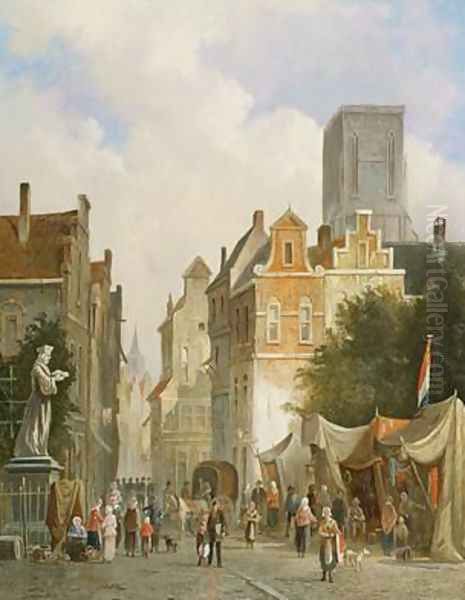 French Market Town - view 1