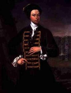 Portrait of Richard Wingfield 1697-1751 Viscount Powerscourt by Anthony Lee