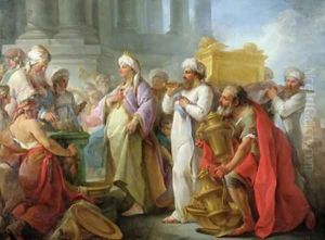 Solomon Before the Ark of the Covenant