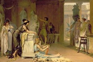 The Studio of Phidias 1879 by Pierre Olivier Joseph Loommans