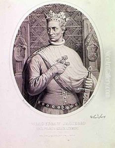 Wladislaw II Jageillon 1351-1434 Grand Duke of Lithuania by Aleksander Lesser