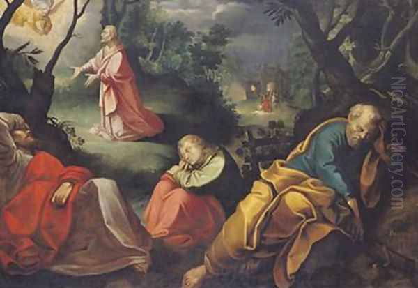 Christ in the Garden of Olives - view 1