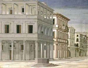 View of an Ideal City or The City of God 4 by Luciano Laurana