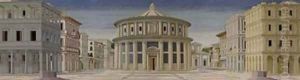 View of an Ideal City or The City of God 2 by Luciano Laurana