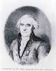 Portrait of Pierre-Simon, Marquis de Laplacais 1749-1827 French astronomer and mathematician by Edmond Lechevallier-Chevignard