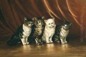 Four Cats by Ethel Leigh