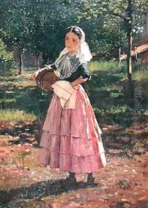 The Spanish Girl 1875 by William Ewart Lockhart