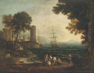 Europa and the Bull by Claude Lorrain (Claude Gellee)