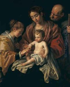 The Mystic Marriage of St Catherine